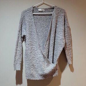 "Cloth" Brand Wrap Style  Sweater
